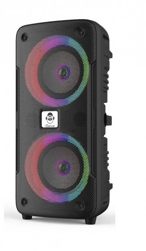 iDance DJX-100MK2 Portable Karaoke Speaker USB/BT Black