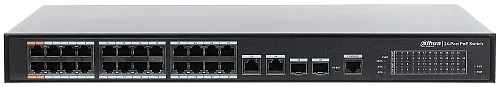 Dahua 26 Ports Managed PoE Switch 24FE PoE + 2GbE/SFP 360W PFS4226-24ET-360