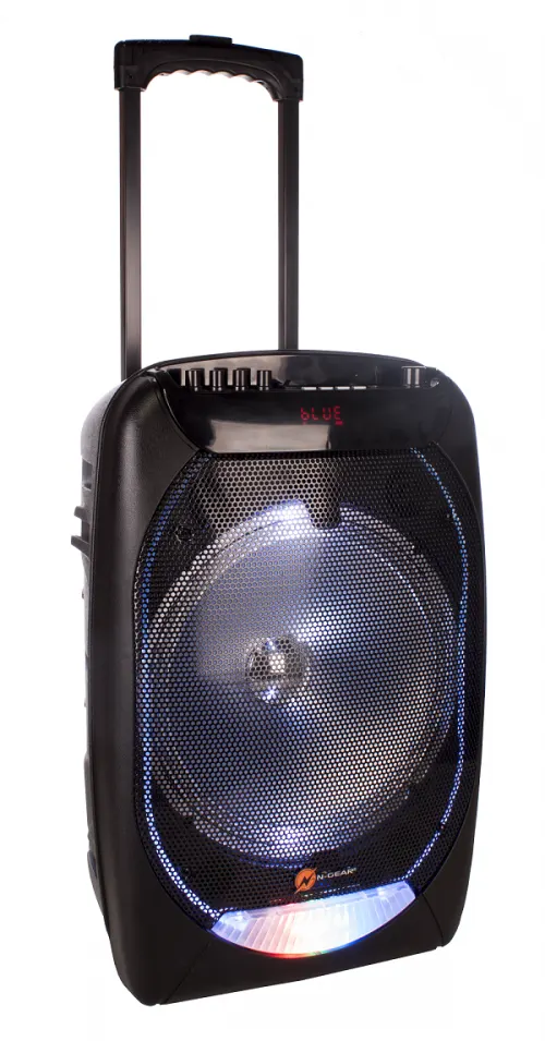N-Gear FLASH1210 12'' Portable Karaoke Speaker BT/USB/Mic