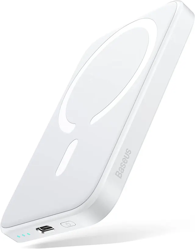 Baseus Powerbank 20W Wireless Magnetic 10000mAh White