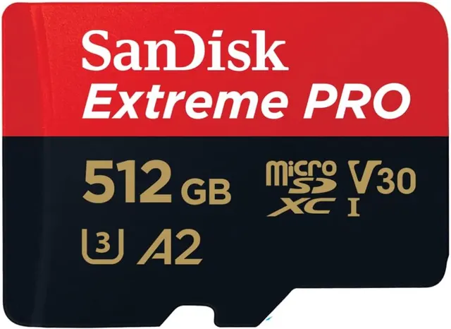SanDisk Extreme PRO microSDXC UHS-I Memory Card 512 GB
