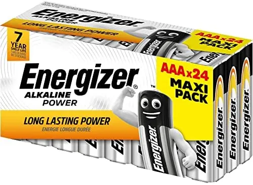 Energizer Alkaline Power AAA 24 pack 656.931UK