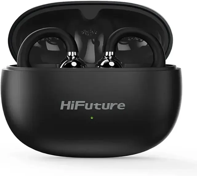 HiFuture Headphones Open Ear FlexClip Black