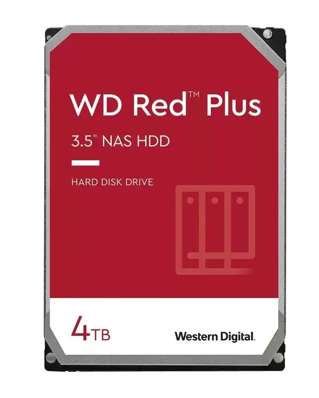 Western Digital RED PLUS NAS HDD 4TB 256MB WD40EFPX