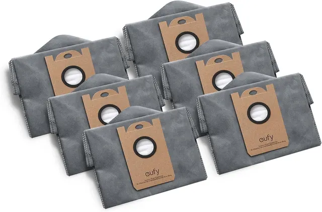 Anker Eufy RoboVac 6 Pack Replacement Antibacterial Dust Bags For LR30 Hybrid+