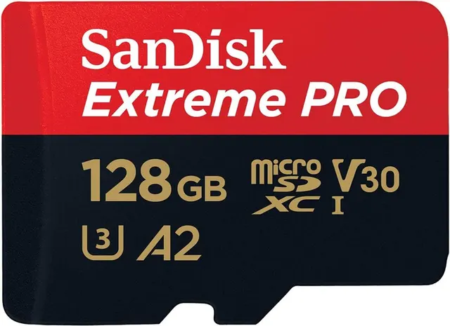 SanDisk Extreme PRO microSDXC UHS-I Memory Card 128 GB
