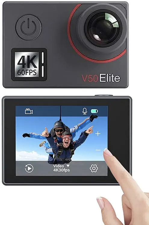 Akaso Action Camera 4K60FPS 20MP V50 ELITE