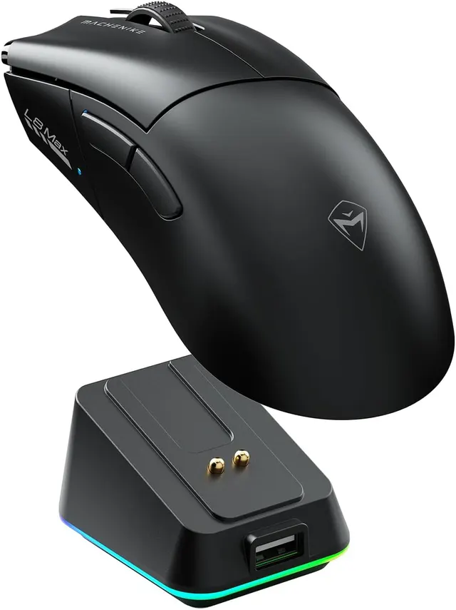 Machenike Wireless Gaming Mouse L8 Max Tri-Mode Black