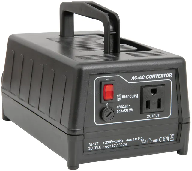 Mercury SDVC-300 US to UK Voltage Converter 230V-110V 300W 651.031UK