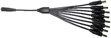 GBC Power Splitter Cable 1in 8out