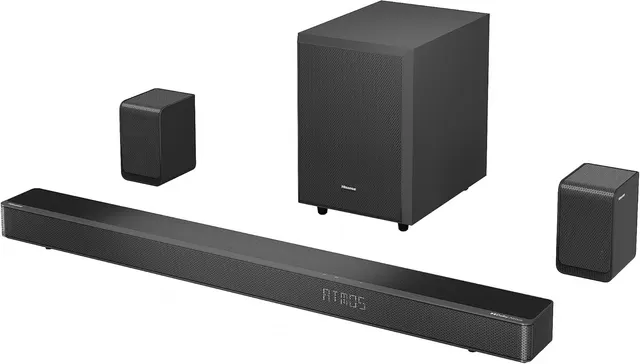 Hisense Soundbar AX5125H 5.1 2 500W Dolby Atmos + Wireless Rear Speakers