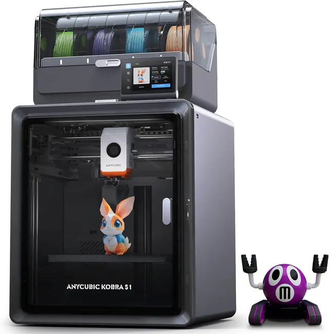 Anycubic 3D Printer S1 Combo Multicolor With Ace Pro (Filament Box with Drying Capability)