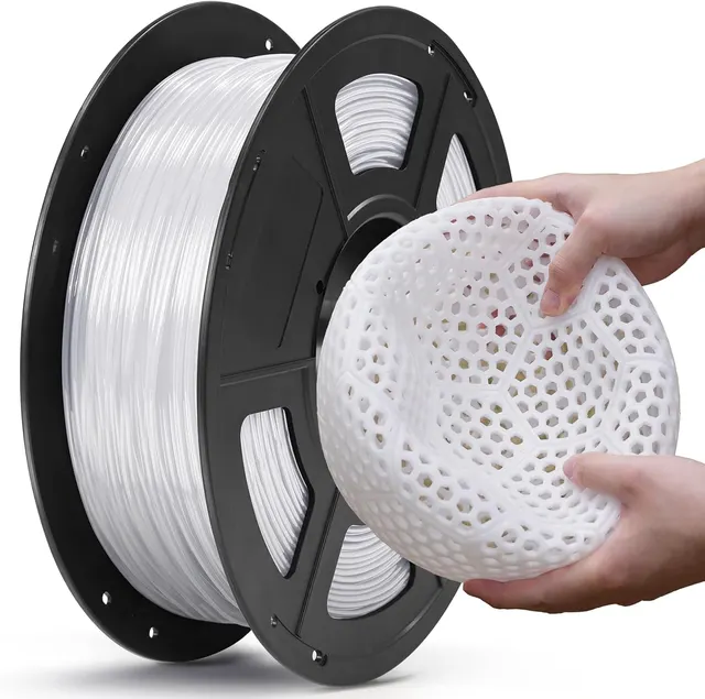 Anycubic TPU Filament Clear Orange 1Kg