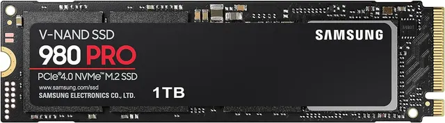 Samsung SSD NVMe Gen4 1TB 980 PRO MZ-V8P1T0BW