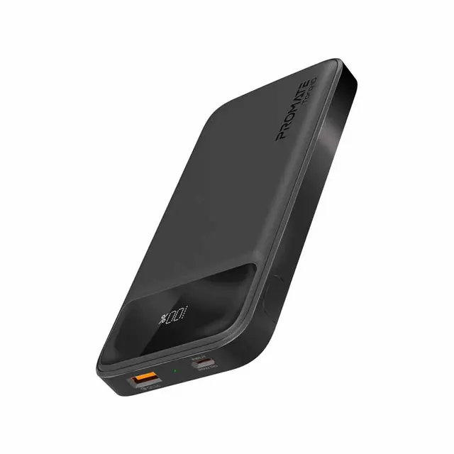 TORQ-10.BLACK 10000mAh SUPER SLIM POWERBANK PROMATE