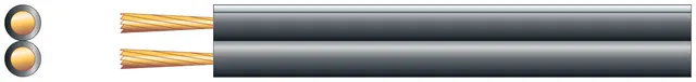Mercury Cu/CCA Speaker Cable 2.5mm Black 100m 801.699UK