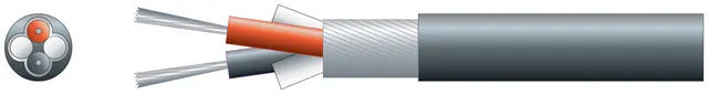 Mercury 2 Core Round Overall Lap Screen 5mm OD 100m Black 803.594UK