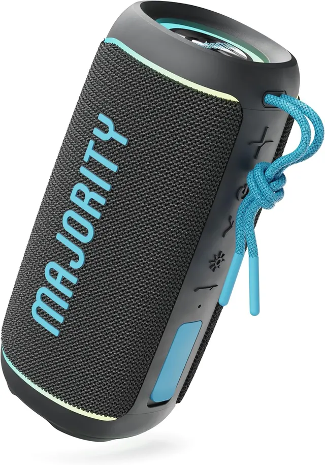 Majority Portable Speakers Move 2 IPX67 24W USB/AUX/SD/RGB UK