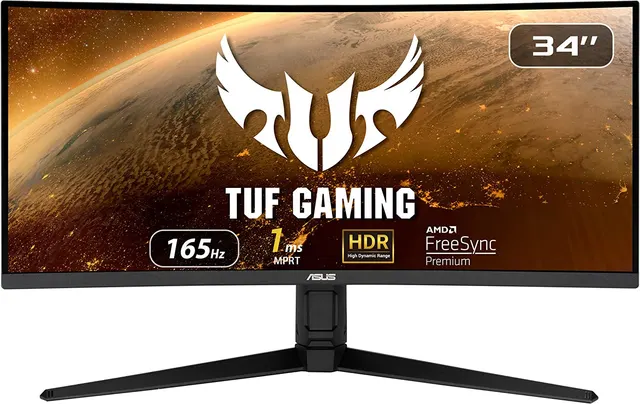 ASUS TUF Gaming VG34VQL1B 34"WQHD 165Hz Gaming Monitor