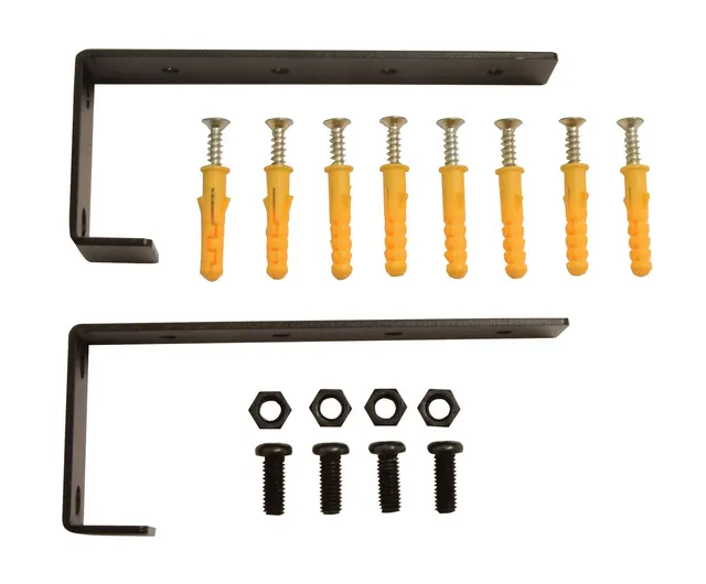 Adastra RACK-IT Wall/Counter Brackets 1U pair 853.081UK