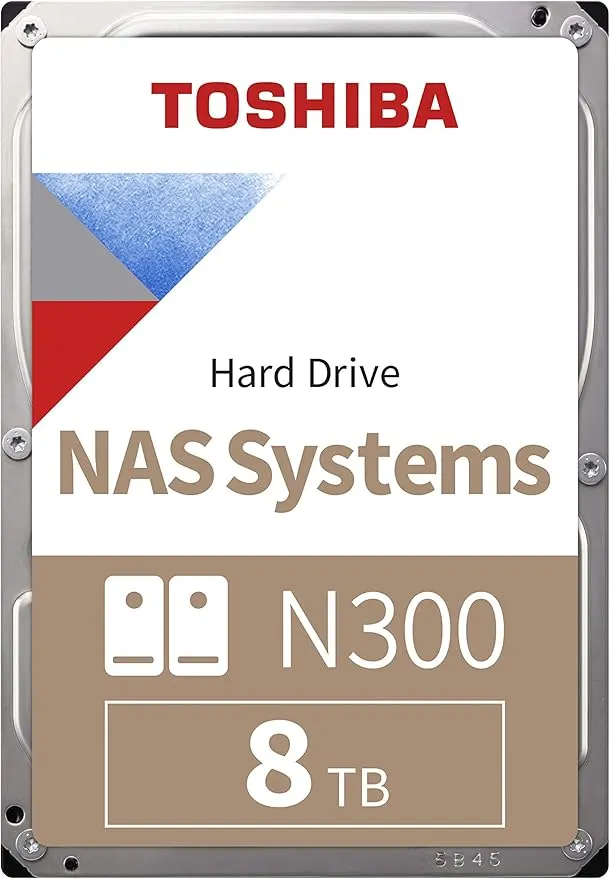 Toshiba N300 8TB HDD NAS MN10ADA800S