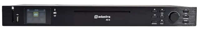 Adastra AS-6 Rackmount Audio Source with CD/USB/BT/FM 952.986UK