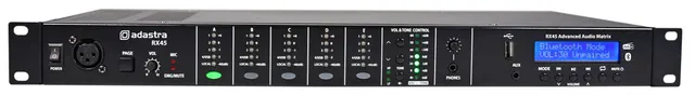 Adastra RX45 Advanced Audio Matrix 4in 5out 953.046UK