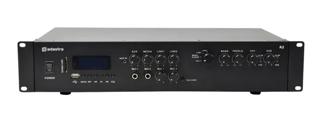 Adastra A2 Stereo Amplifier 2x200W USB/BT/FM 953.402UK