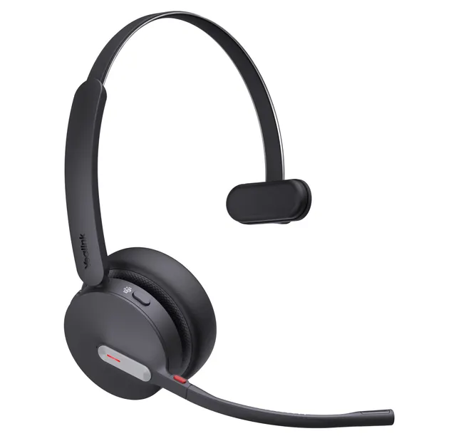 Yealink Headset Wireless Bluetooth 3-Mic NC with B/T Dongle BH70 Mono Teams