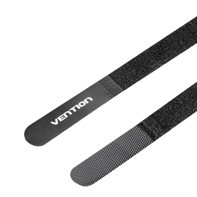 Vention Cable Organiser Hook & Loop Cable Tie 180mm 10 Pcs KAOB0-10