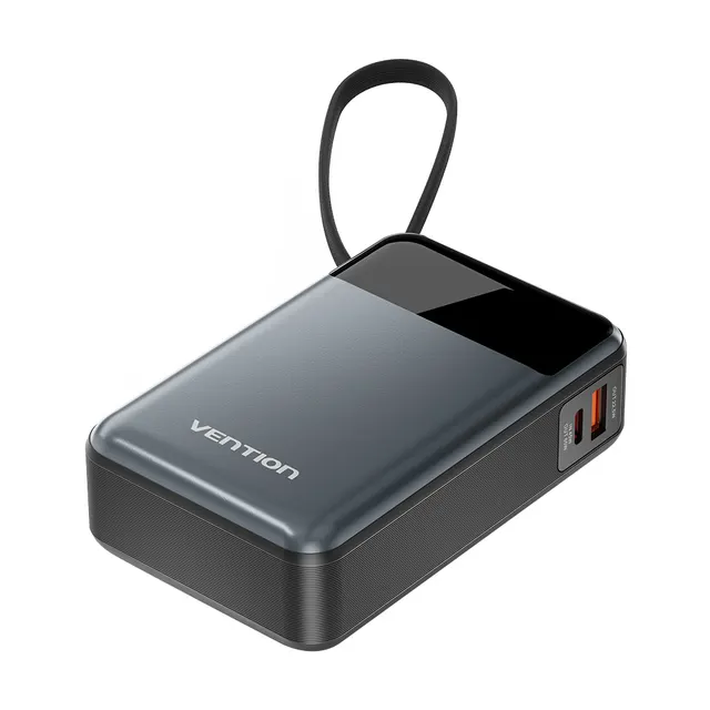 Vention Powerbank 20000mAh 65W+Built-in USBC FHYB0