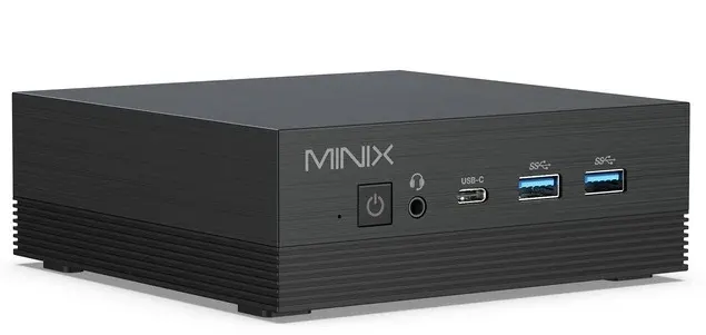 MINIX Mini PC Intel N150 16GB DDR4, 512GB NVMe, Dual LAN, HDMI/DP/USB-C, Win11 Pro DualFan Z150 Aero