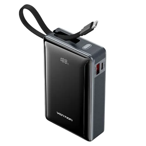 Vention Powerbank 20000mAh 65W+Built-in USBC FKDM0