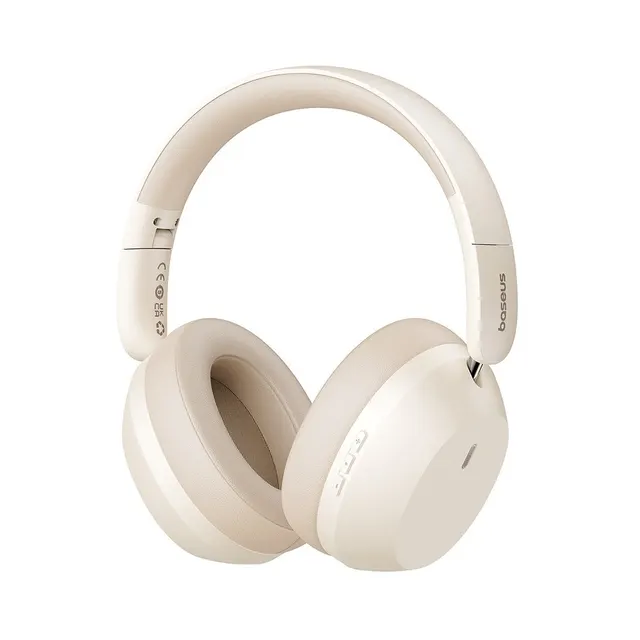 Baseus Headphones Over Ear Bass 35 Max White