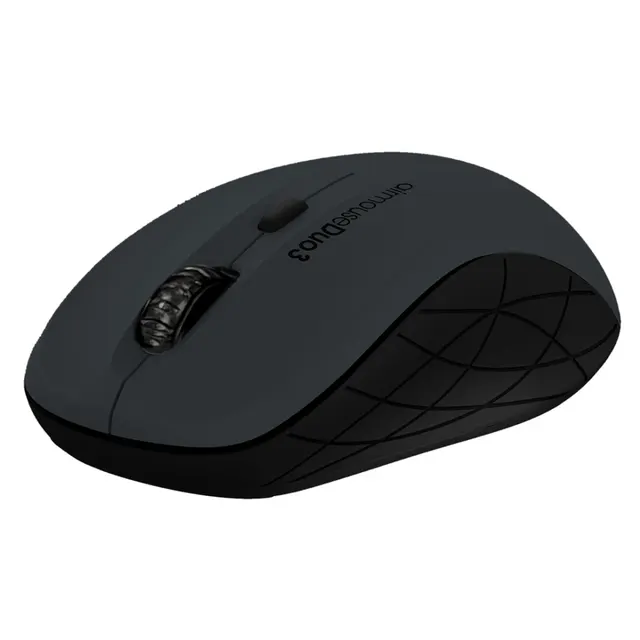 Alcatroz Mouse Wireless & Bluetooth Silent AIRMOUSE DUO 3 Black