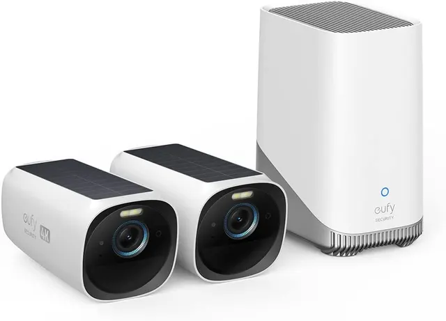 Anker Eufy Security Camera Kit E40 2 x 2K Bullet + Solar + HB3