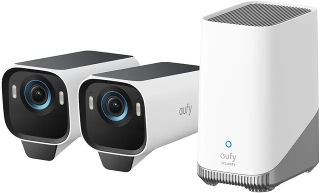 Anker Eufy Security Camera Kit S3 Pro 2 x 4K Bullet + Solar + HB3