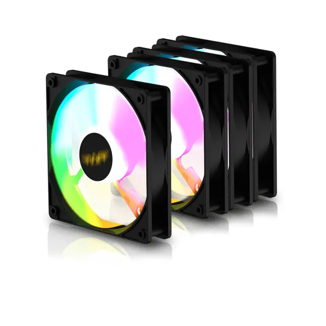 Armaggeddon Gaming Cooling Fan Set 4pcs ARGB KIT 5000 Black