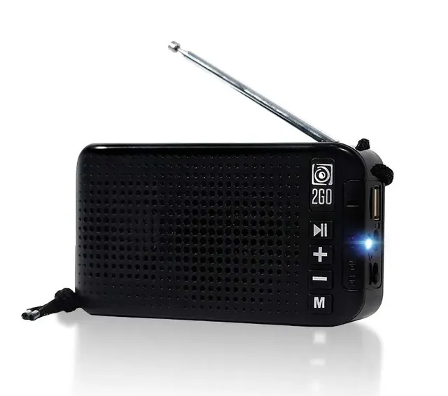 AudioBox 2GO-RDO20 Portable Solar FM/BT Radio