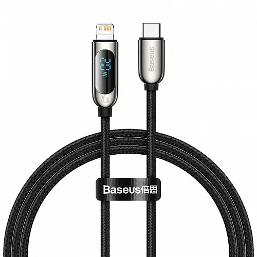 Baseus Cable Lightning to USB-C Display 20W 1m Black
