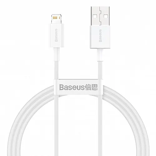 Baseus CALYS-A02 Superior Series Lightning 2.4A 1.0m White