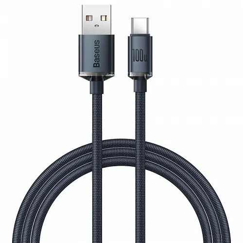 Baseus Crystal Shine USB to Type-C 100W 1.2m Black