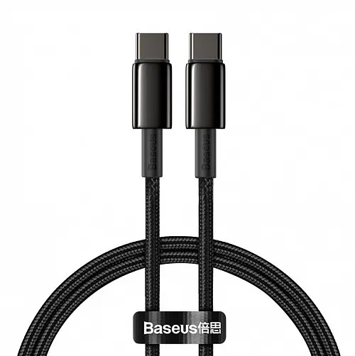 Baseus Gold Cable Type-C to Type-C 100W 1m Black
