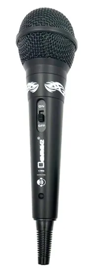 iDance Color Microphones Black
