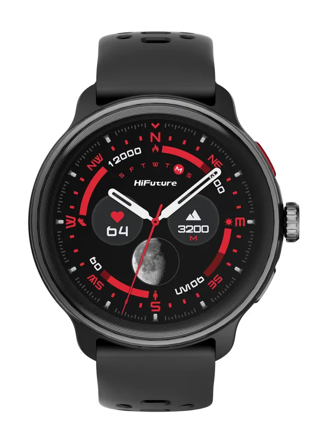HiFuture Adventure GPS SmartWatch VELA Black