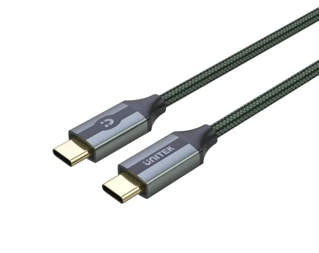 Unitek C14079GN USB-C Braided PD100W 4K 60Hz 1.0m