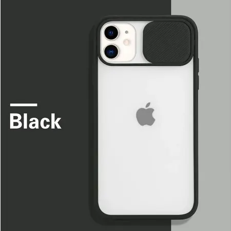 Camera Lens Protection Case For iPhone 13 (Black)