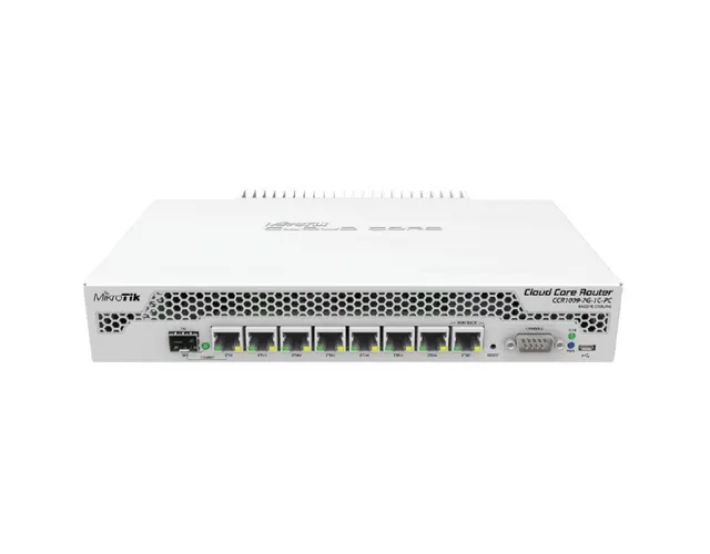MikroTik CCR1009-7G-1C-PC Cloud Core Router, 1xSFP, 1GB RAM, RouterOS L6