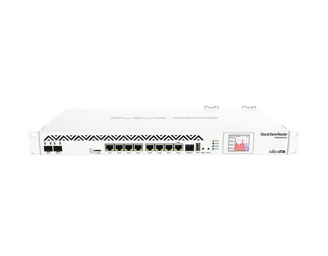 MikroTik CCR1036-8G-2S+, Cloud Core Router 8xGB LAN, 2xSFP+