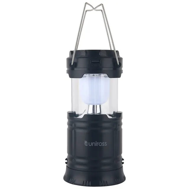 Uniross ULSA05 Solar & USB Rechargeable 360 degrees Lantern with Powerbank